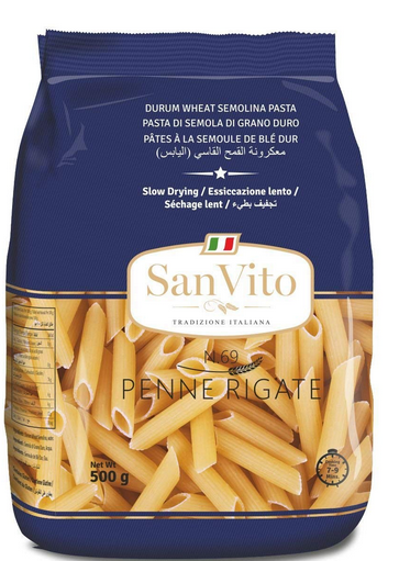 Sanvito Penne, 500 gm